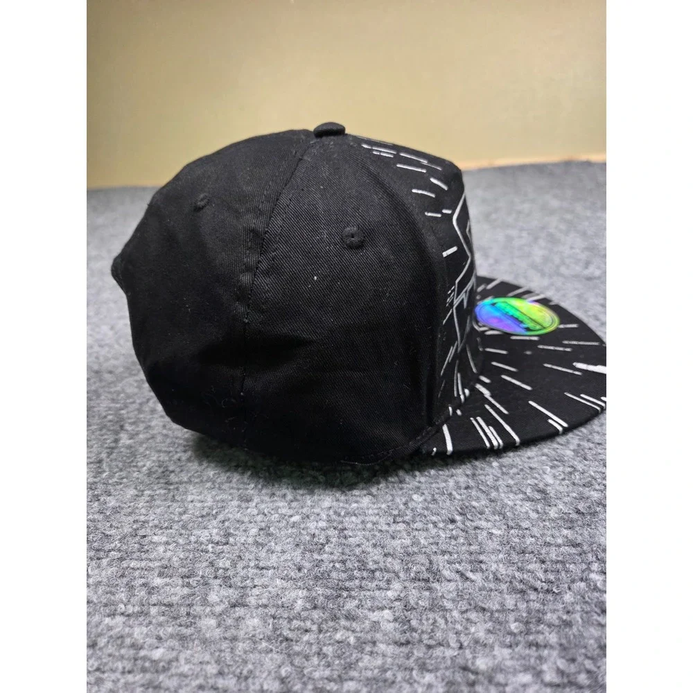 Star Wars Snapback Hat Kids OSFM Black Hyperspace Graphic Cap
